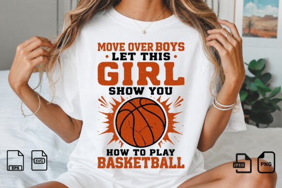 Download Girl Basketball Funny Vintage Shirt - Vintage shirt Collection