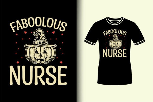 Download Faboolous Nurse Halloween Vintage Shirt - Premium Resources
